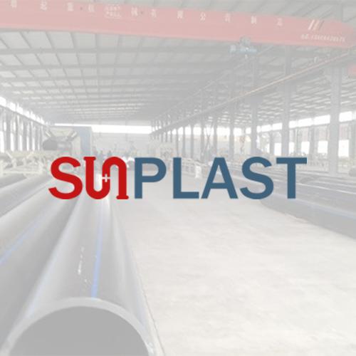 Máquina de solda de tubo de fusão de topo Sunplast HDPE