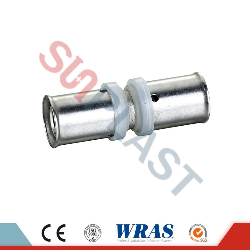 PEX-AL-PEX Pipe Press Coupler